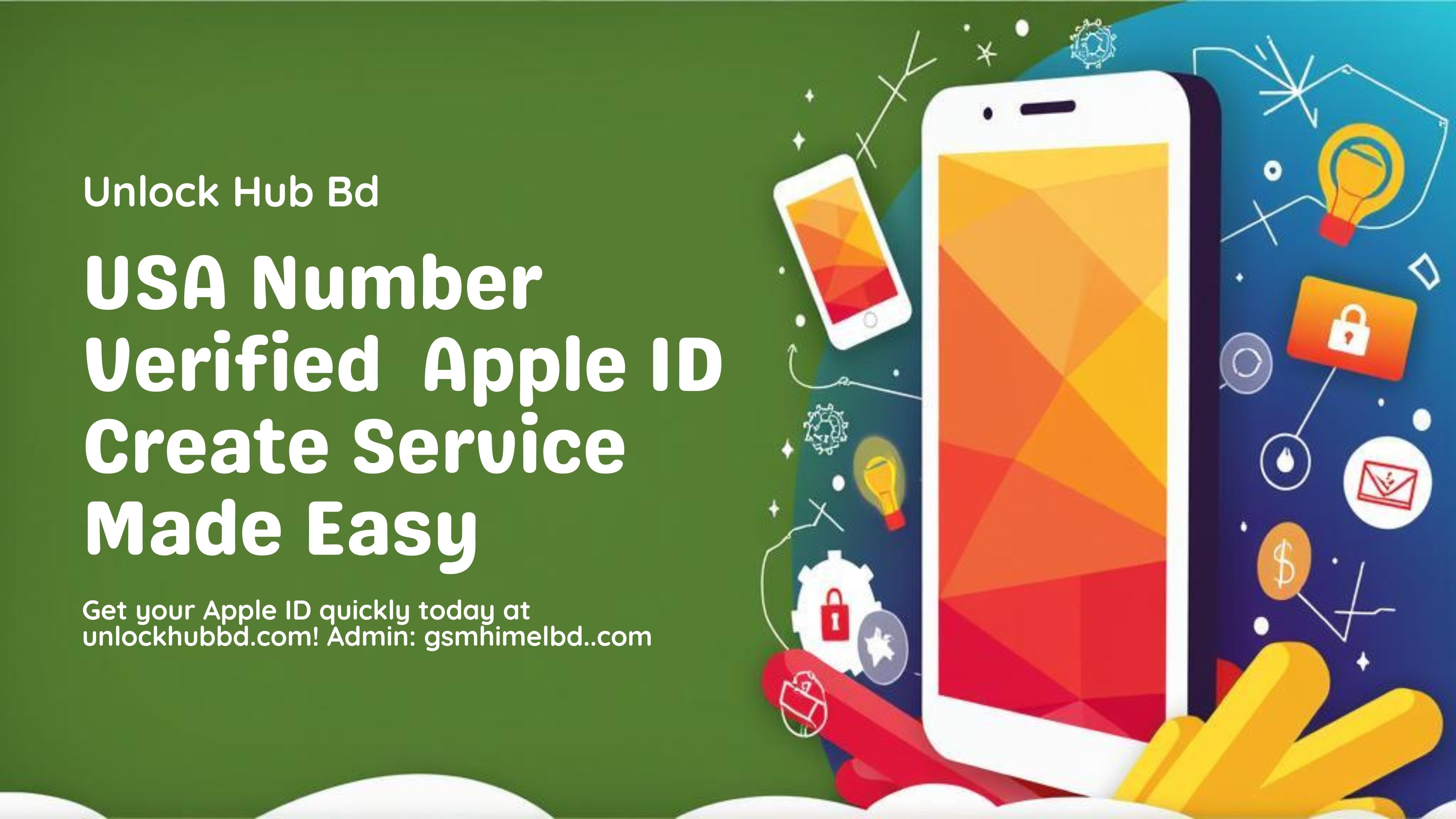 Usa Verified Apple Id Create
